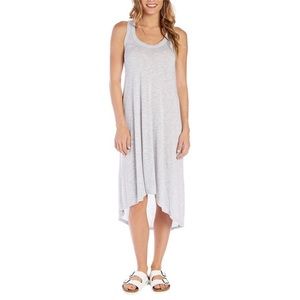 NWT Fresh Laundry High Low Gray Tank Dress Size Small